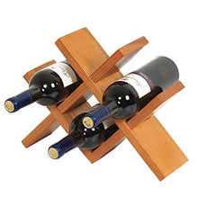 LHQ-HQ Wine Rack Decorazione Casa Stile Semplice Pranzo Quattro Bottiglie di 36 X 10 X 27 Centimetri