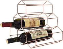 LHQ-HQ Nordic Geometrica Wine Rack Metallo Semplice Domestica UVA Wine Rack Ristorante Living Room Bar Governo del Vino Wine Displa