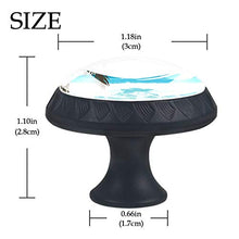 Spiaggia tropicale 4 PCS Pomelli per Porta, Pomolo per Mobile, Pomelli per Mobili con Viti, Maniglia per Armadietto, Pomelli per Porta, Pomelli per Cassetti per Porta, Armadio, Cassetto e Credenza