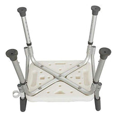 TANGIST Sedile Doccia da Bagno con Braccia, Sgabello per Sedia Vasca da Bagno Regolabile, Strumenti rapidi e Facili Assemblaggio Gratuito, Suggerimenti in Gomma Antiscivolo Prevenire Lo Scivolamento