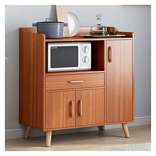 HLZY Armadio Laterale Accento, armadi da Cucina Credenza Governo di immagazzinaggio, Free Standing Credenza Petto Camera Display Unit Ingresso Cabinet 3 cassetti 1 Porta