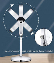 XIAOHUAHUA Riflessioni A Doppio Lato LED A LED Specchio per Trucco per Vanità, Ingrandimento 1X / 10X