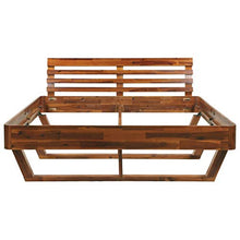SKM Giroletto in Legno Massello di Acacia 160x200 cm (36.5kg)