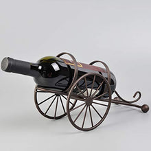 Lxlxq Cremagliera del Vino di Stile Europeo Creativi Ornamenti in Ferro battuto di Moda Cremagliera del Vino di Famiglia Semplice Rack di Vino
