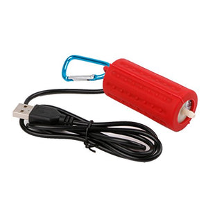 Xuniu Mini Oxygen Air Pump, USB Super Silent Air Pump per Acquario Fish Tank (Rosso)