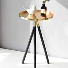 Diaod Tavolino da caffè in Oro contratto Nordico Tavolo in Metallo Creativo Supporto in Legno Soggiorno Mobili per la casa Accessori per la Decorazione della casa