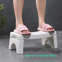 Sgabello WC Pieghevole, Sgabello da Toilette, Sgabello Water Adulti, Squatty Potty Regolabile, Panchetto Bagno WC A