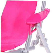 Pieghevole Sedia a Sdraio Sedia a Sdraio Beach Chair Casa delle Bambole Mobili Mini Doll House Prop Accessori