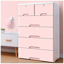 QJL_ANA Armadi Dresser cassetto 5 Plastic Governo di immagazzinaggio Moderna semplicità Camera Giochi for Bambini in Camera Soggiorno Camera da Letto cassettiera