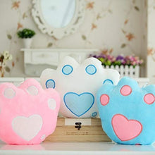 othulp Peluche Morbidissimi Cuscini Bambini Decorativi plushie Cuscino Morbido per Bambini Cuscini Carini Simpatici Cuscini per Ragazze Lussuoso Bear Palm,Blue