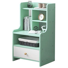 Comodino Multi-livello Spazio Cassetto Indipendente Semplice Moderna Camera Da Letto Comodino Multifunzionale Armadio di Immagazzinaggio 37X30X60CM FANJIANI