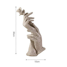 GLKHM Statue Soprammobile Statuine Resin Carfts Decorazione per La Casa Vino TV Cabinet Sala da Pranzo Soggiorno Ornamenti-1_10 * 30Cm