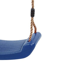 OhhGo - Dondolo rigido per bambini, in PVC, per interni ed esterni, colore: Blu