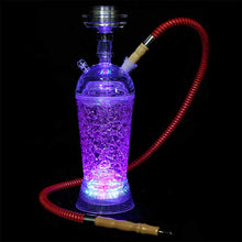 GSYH Creativo Shisha, Acrilico Narghilè Bar Tubo Shisha con Luce per Il Partito di Sala (Senza nicotina),Verde