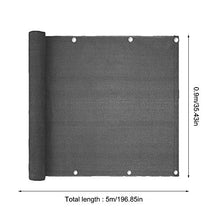 RSTYS - Copertura per schermo da balcone, 3 x 40 cm, per recinzione, recinzione in rete, per parabrezza, schermo per portico, esterno, cortile, patio