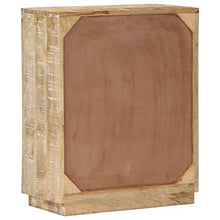 vidaXL Credenza Armadietto con Cassetti e Ante Mobiletto Decorativo Dispositivi Multimediali Arredamento 60x30x75 cm Legno Massello Mango