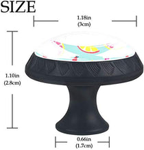 Frutta esotica Dragon Lemon Fruit Fruits Pomelli per Porta Set di 4 Pomelli per Mobili Manopole per Cassetti Cucina Armadio Vetro