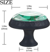 Verde tropicale della palma della spiaggia Pomelli per Porta Set di 4 Pomelli per Mobili Manopole per Cassetti Cucina Armadio Vetro
