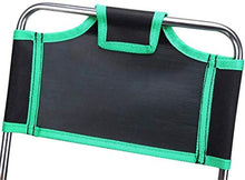 Tavolo da Picnic all'aperto Sedia da Campeggio Sedia da Pesca Leggera Tasche da stoccaggio Portatili Portatili capacità Massima 150 kg BBQ Party Table (Color : Green)