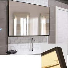 Specchio da Parete Specchio da Bagno Stile Europeo Bathroom Specchio, a parete rettangolare Specchio, specchio di trucco, Specchio da toilette, specchio da rasatura, sottile Frame specchio specchio de