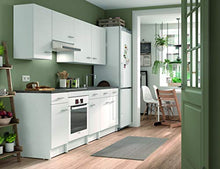 Sfacil Laura Armadio Alto sopra Campana, Legno ingegnerizzato, Bianco, 60 cm