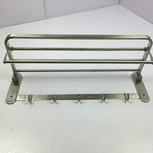 MBYW moderno minimalista alto carico portasciugamani porta asciugamani bagno portasciugamani in acciaio inox 304 spazzolato bagno multifunzione pieghevole attività di stoccaggio asciugamani rack