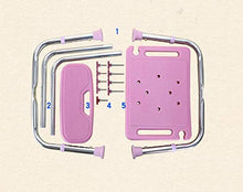 HYYDP Bagno Sgabello Sgabelli da casa Sgabelli da bagno Be applicable compatible for anziani Sedie da bagno Be applicable compatible for disabili Sgabelli da bagno antiscivolo Sgabelli in plastica Pan