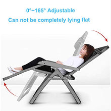 Lounger Poltrone reclinabili da Giardino con poggiapiedi abbattibile | Lettino reclinabile Striscia Nera | Sedie Senza Peso distese in Piano, Max 160 kg