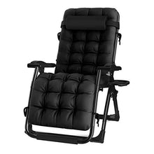 Sywlwxkq Sedia Relax da Ufficio con Balcone Sedia Sdraio reclinabile Sedia Relax con portabicchieri | Sedie Pieghevoli da Giardino per Esterno con Cuscino Imbottito e poggiapiedi | Poltrone