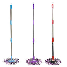 SSAYY Mop Testine di Ricambio Spin Mop Sostituzione Maniglia in Acciaio Inox Spin Mop 304 per Mop da Pavimento 360 Versione Senza Pedale
