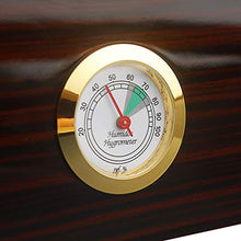 Cigar Box, Cigar Humidor Humidor, Legno di Cedro Cigar Box, Portable Cigar Box può Tenere 30 Alta qualità (Size : 22x22x11.2cm)