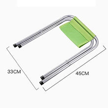 Poggiapiedi Pieghevole,Sgabello da Esterno Ispessito Sgabello Pieghevole Portatile Sgabello da Pesca Sgabello per Il Tempo Libero Metallo Extra 1 Pezzo