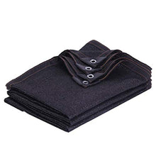 AOHMG Frangisole Frangivista, Il 90% Ombra Heavy Duty Bordo Nastrate Telone Ombreggiante Rete Ombreggiante/Ombra, per Il Giardino delle Piante Fiore,Black_3x6m/9x18ft
