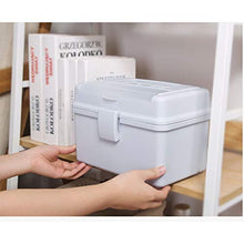 HUOQILIN Armadietto Re Medicina di Famiglia Home Box Stoccaggio Multistrato Medico Visite Salute dei Bambini Piccoli alla Medicina Toracica di Emergenza di Farmaci (Color : Gray)