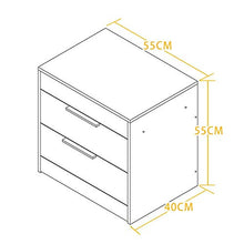 DGHJK Mobili per la casa, Comodino , scrivania Regolabile , Comodino in Legno , con 2 cassetti, tavolino da Divano, scrivania per Laptop , Bianco