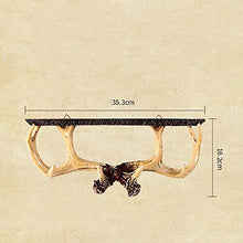 ZLININ Y-Longhair Antlers Americani Hook Artigianato Creativo casa Bagno mensola del Bagno portasciugamani Parete Antique Decorazioni d'attaccatura Mensole Bagno