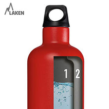 Laken Futura Thermo Borraccia, Bottiglia d'Acqua Isolamento Sottovuoto Acciaio Inossidabile, Bocca Stretta, Giallo, 750 ml