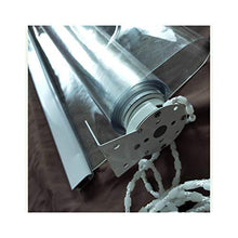 GDMING Tende A Rullo per Balcone Terrazza, Impermeabile Robusto Trasparente A Prova di Vento 0.5mm più Spesso PVC Finestra Pannello in Vinile, Personalizzabile (Color : Chiaro, Size : 1.5x2.5m)