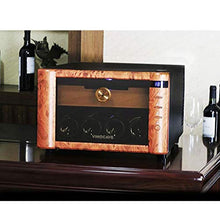 Ljf Sigaro Humidors Cigar Cabinet Termostatico Cigar Machine House Cigar Box Risparmio energetico Mute con igrometro Regalo (Color : Black, Size : 27.5 * 41 * 51.5CM)