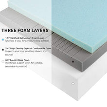 Vesgantti Materasso Singolo100x200 cm, Materasso Memory Foam 25 cm Diverse opzioni di Spessore