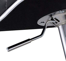 YUBINjiubadeng Sgabello da Bar Pelle 2 x Bar Stool Set PU 360 Gradi Girevole con Schienale Alto Sedia da Cucina Regolabile in Altezza a Gas di Sollevamento (Grigio) (Color : Grey)