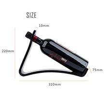 Canness Bottiglie di Vino Holder Rack 1 Bottiglie di Vino Holder One Piece Tavolo autoportante in Acrilico Rack controsoffitto Display Stand Home Decor Moderni Ripiani Vino Mostra