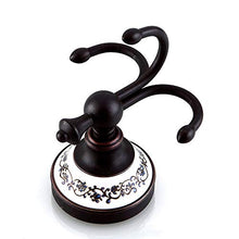 WHSS. Ganci Appendiabiti in Ceramica Nera A Tre Ganci Appendiabiti Placcati in Rame Ganci Singoli Appendiabiti for Bagno A Parete for Bagno all'Ingrosso