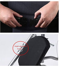 Sedia A Rotelle per Anziani in Acciaio al Carbonio Addensato con WC, può Essere Piatta A 180 °, Sedia A Rotelle per Disabili Semovente Pieghevole, Sedia da Viaggio Portatile con Freni A Mano Anterior
