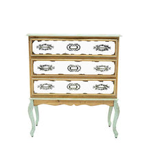 Stilè Credenza in Metallo, Armadio, cassettiera e armadietto, Comò cassettiera Vintage in Legno e Metallo