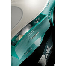 Estea Mobili - MOBILE BAGNO BOMBATO COLORE TURCHESE ARREDO LACCATO VARI COLORI MANIGLIE SWAROVSKIDESIGN VENETO - 3247A3248A - come foto