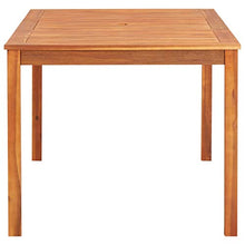 vidaXL - Tavolo da giardino, 150 x 90 x 74 cm, in legno di acacia massiccio