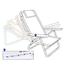 ZHANGYY Sedie a Sdraio da Patio Sedia a Sdraio, Sedia reclinabile Portatile Sedia da Spiaggia Pieghevole Sedia Pieghevole da Esterno Sedia da Campeggio/Pesca Sedia per Pausa Pranzo Sedia Facile 10