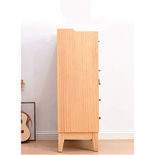 GFBVC Credenza Legno Accent Buffet Credenza Servizio Bagagli Armadio con Porte Ingresso Cucina Sala Console Living Room (Color : Wood, Size : 67x35x103cm)