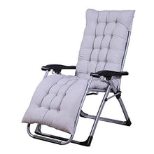 Sywlwxkq Sedia Relax da Ufficio in Balcone Sedie reclinabili Relaxer Sedie a gravità Zero Sedie a Sdraio Lettino Pieghevole Sedia da Giardino reclinabile ad altissima Larghezza con Cuscini